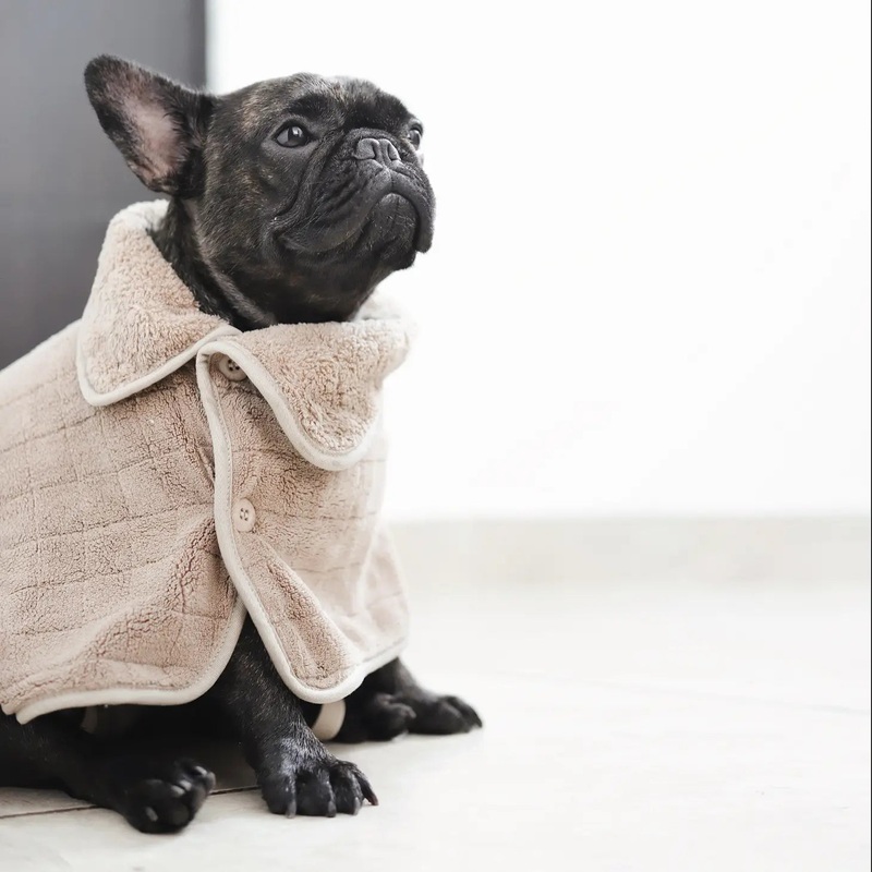 Baby Fleece Bathrobe for Dogs