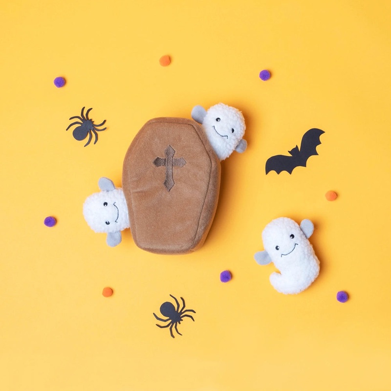 Halloween Burrow - Coffin with Ghosts
