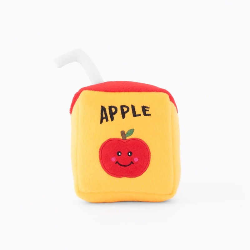 NomNomz - Juice Box, Soft Dog Toy