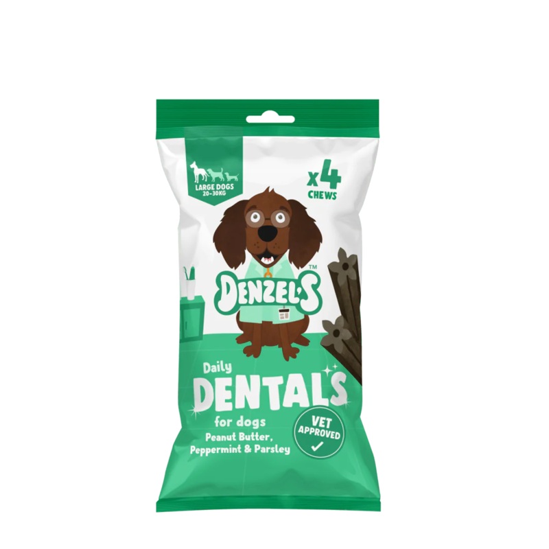 Peanut Butter, Peppermint & Parsley Daily Dentals For Large Dogs