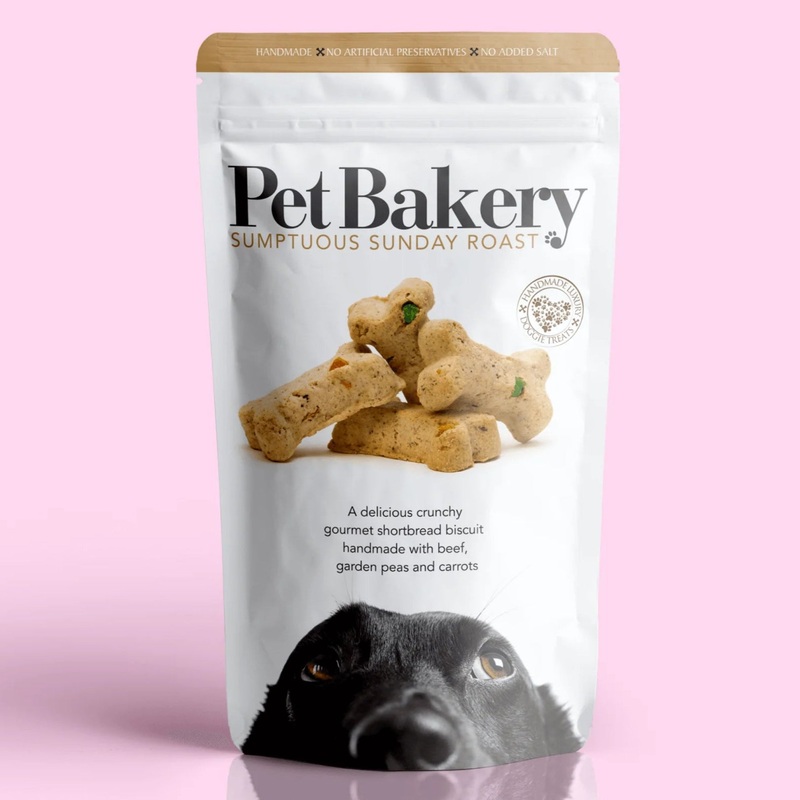 Pet Bakery Sumptuous Sunday Roast Bone Dog Treats 190g