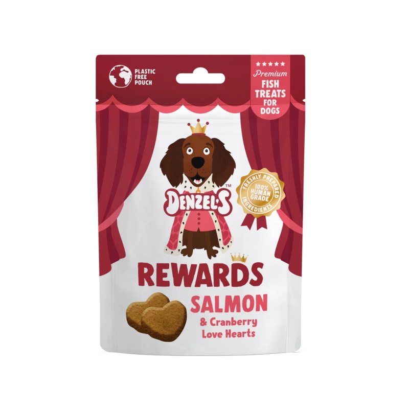 Salmon & Cranberry Love Heart Rewards