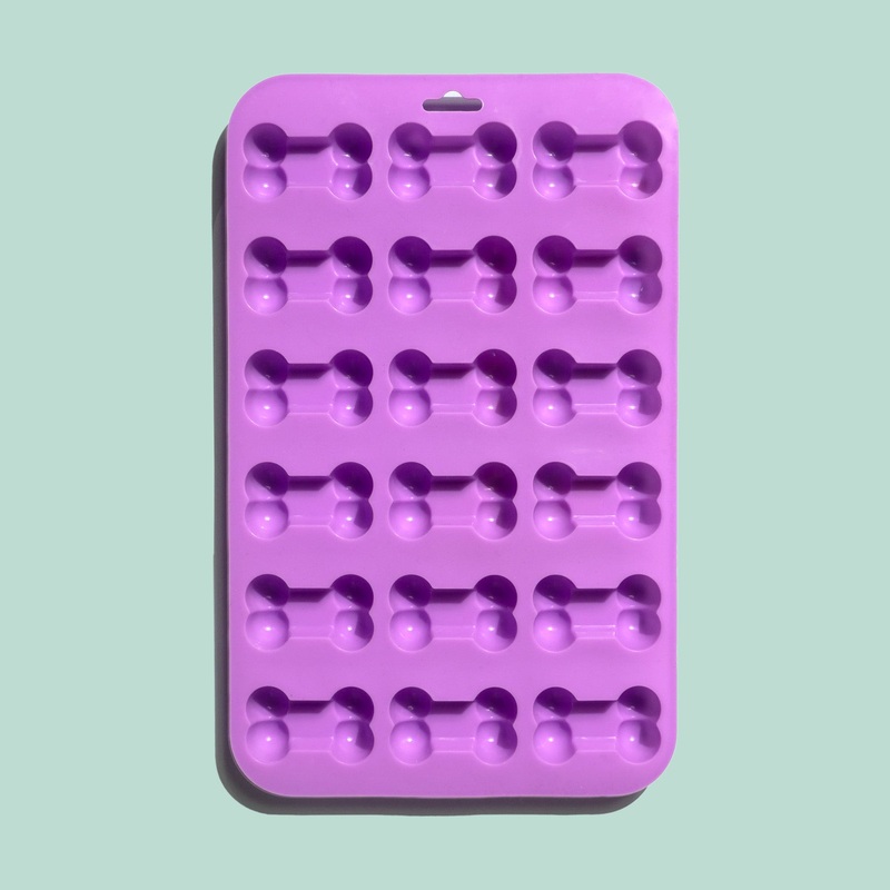 SodaPup Bone Shape Silicone Treat Tray Mould
