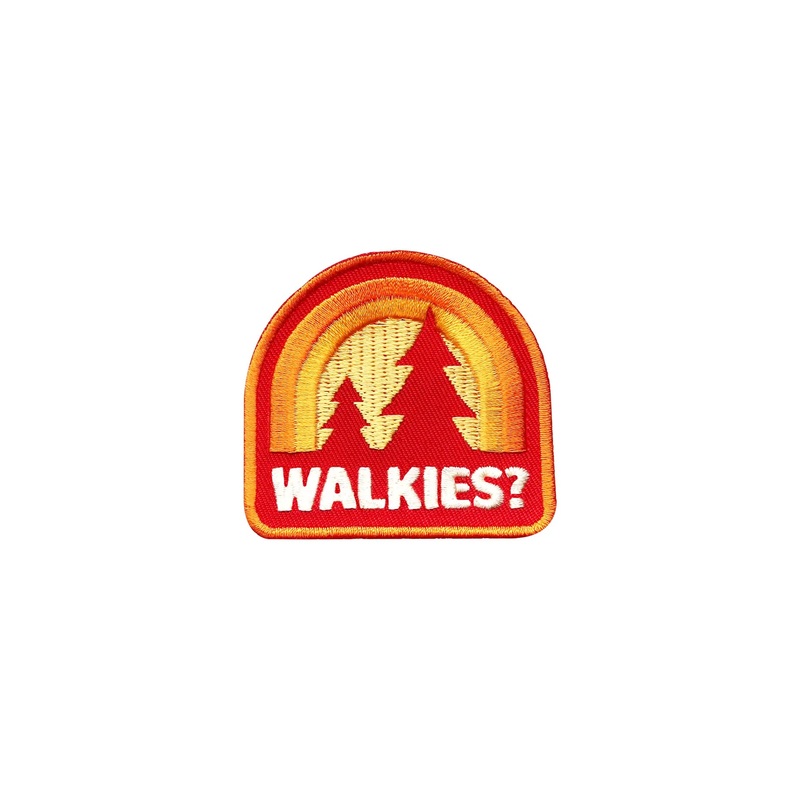 Walkies iron-on patch for Dogs