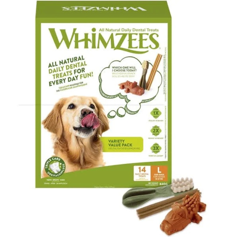 Whimzees Variety Box Large x 14