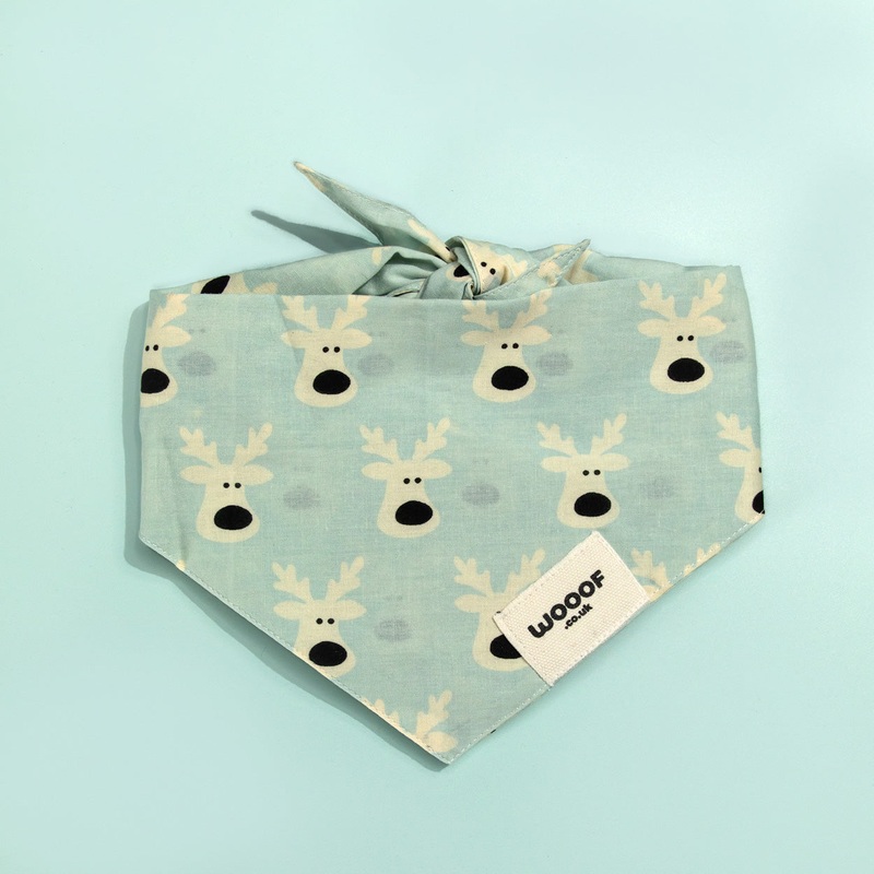 Blitzen Christmas Dog Bandana