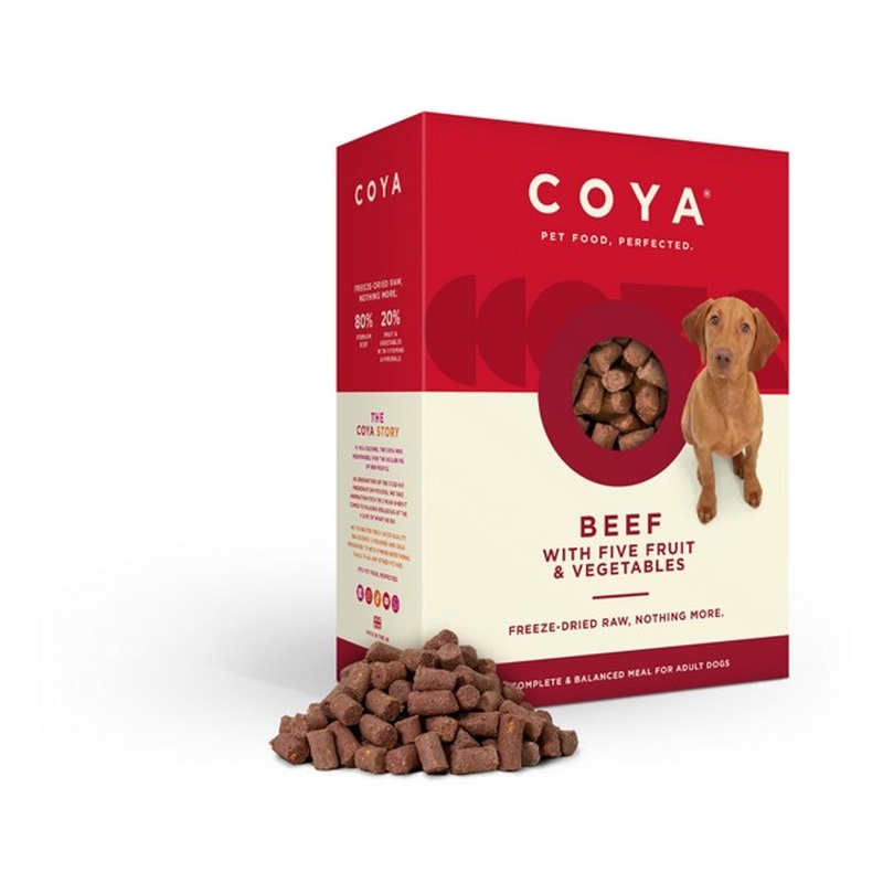 Coya Adult Dog Food, Freeze-Dried Raw - Beef