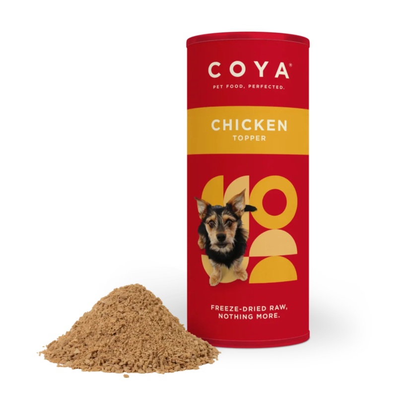 Coya Adult Dog Food Topper, Freeze-Dried Raw - Chicken 50g