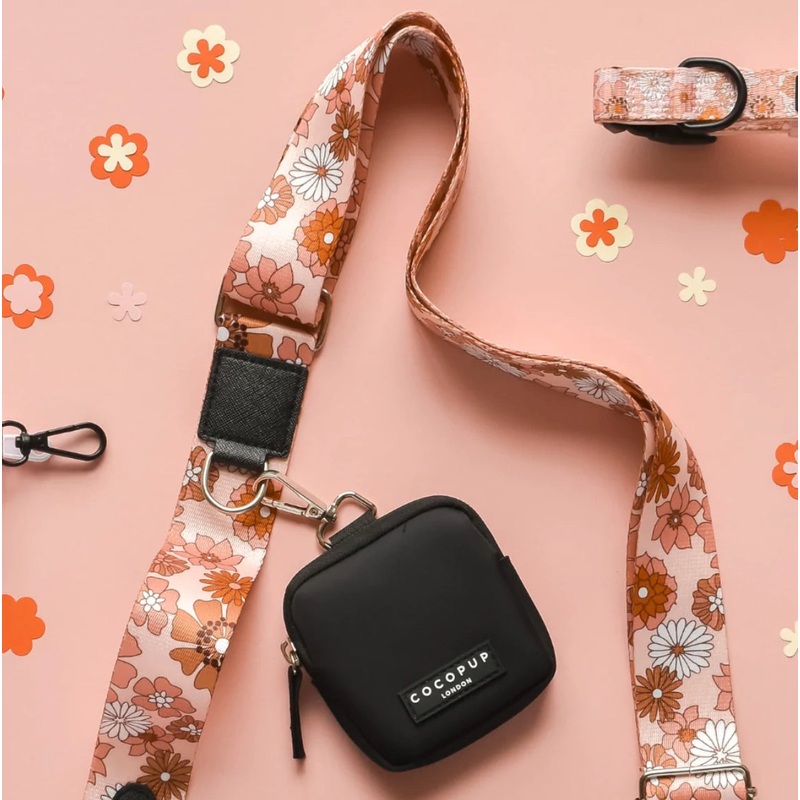 Dog Walking Bag Strap - Groovy Florals