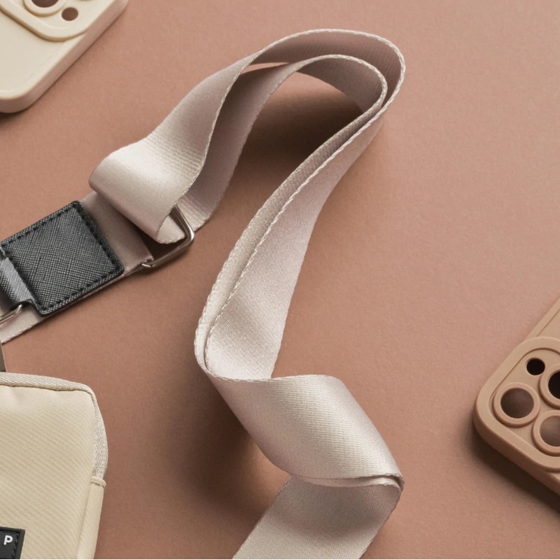 Dog Walking Bag Strap - Nude