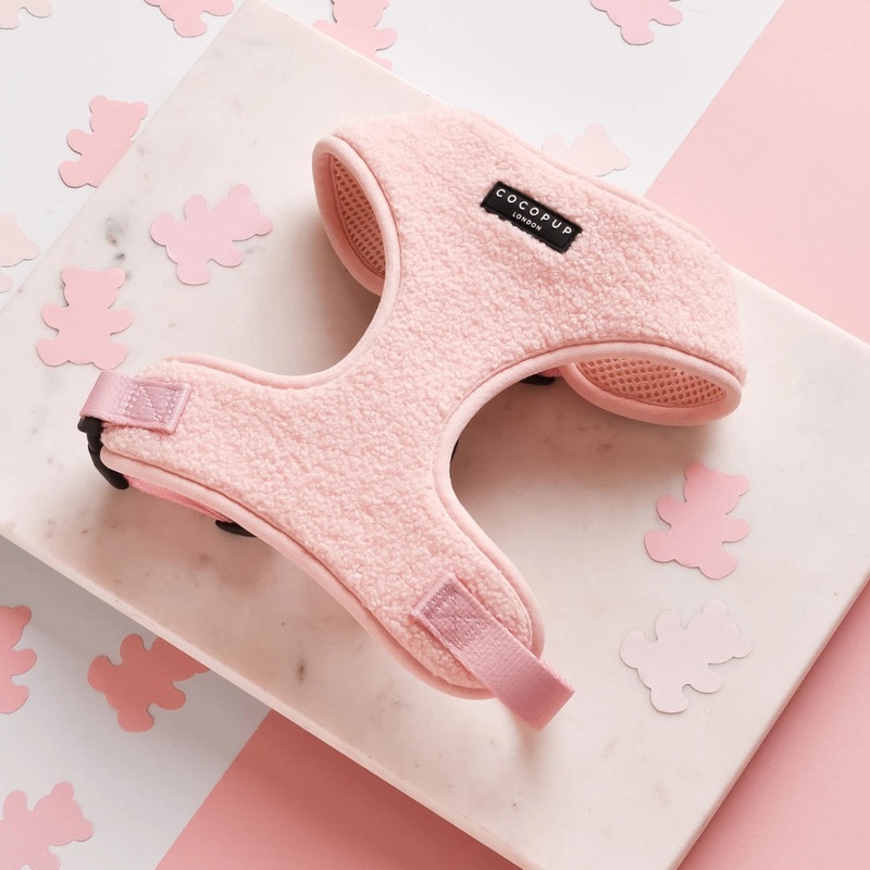 Fluffy Teddy Dog Harness - 2 Colours