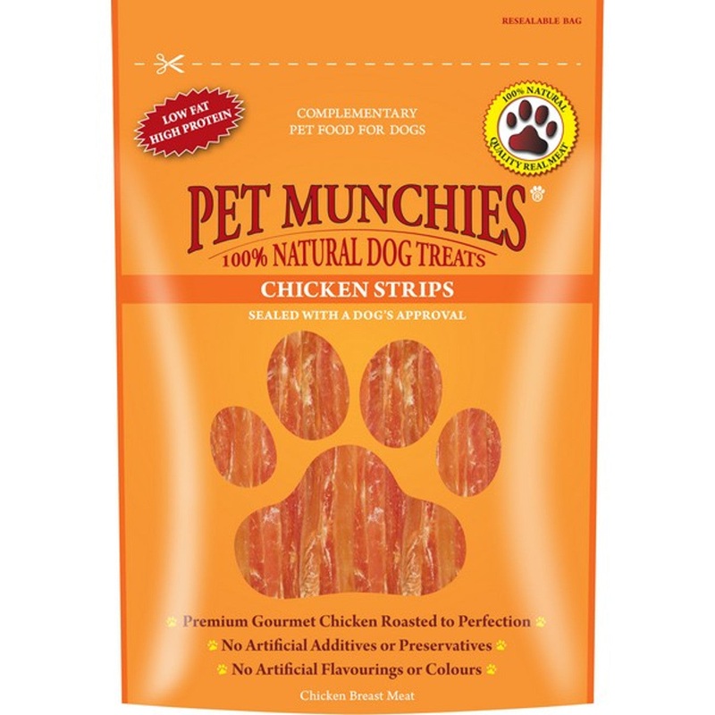 Pet Munchies Chicken Strips - 90g