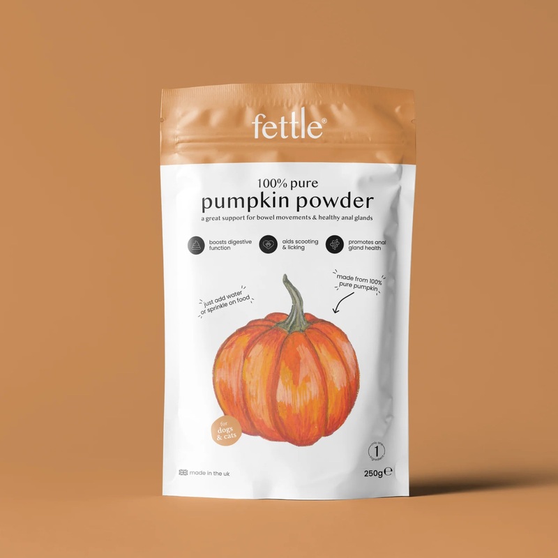 100% Natural Pure Pumpkin Powder for Dogs - 250g