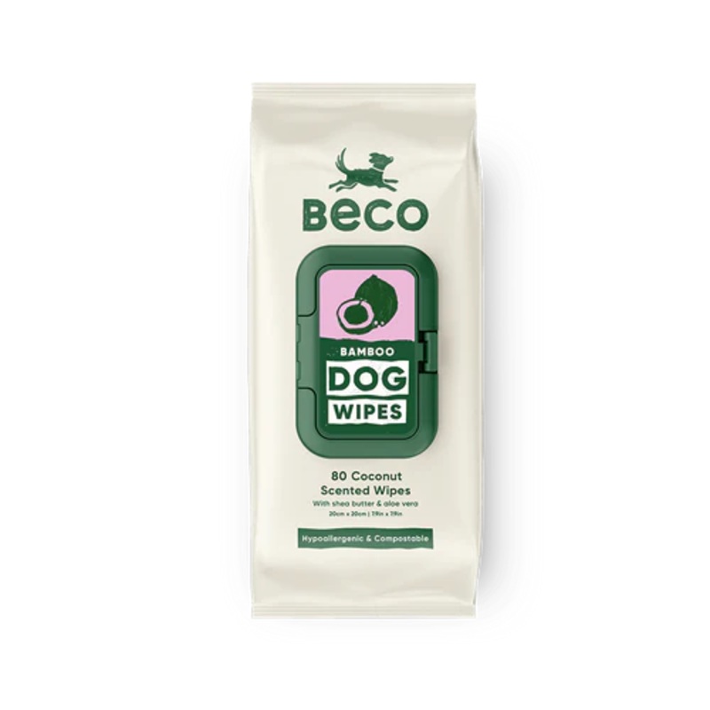 Bamboo Dog Wipes | Coconut Scented