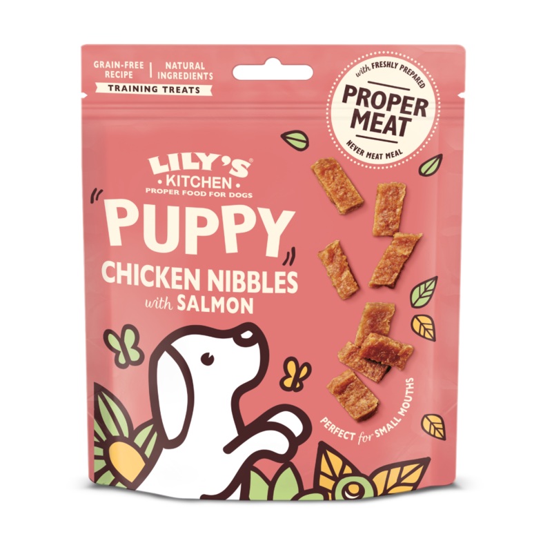 Chicken Nibbles with Salmon Puppy Treats