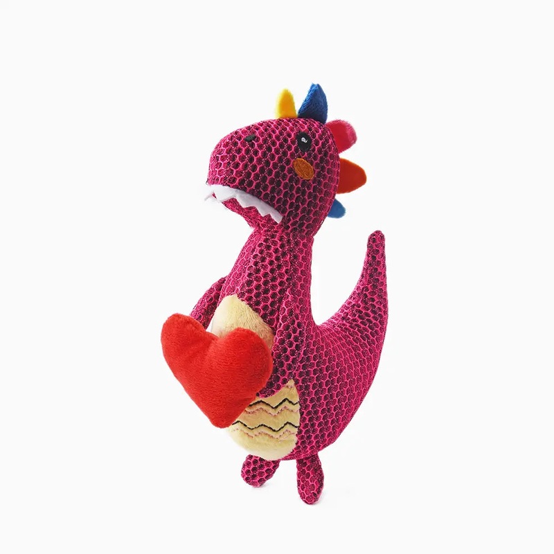 Dinosaur Land Rexy Soft Squeaky Dog Toy