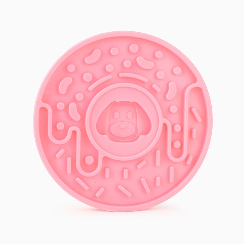 Donut Slow Feeder Bowl Lick Mat for Dogs