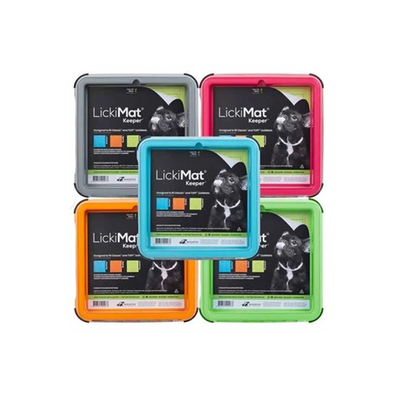LickiMat Keeper Enrichment Lick Mat for Dogs - 5 Colours