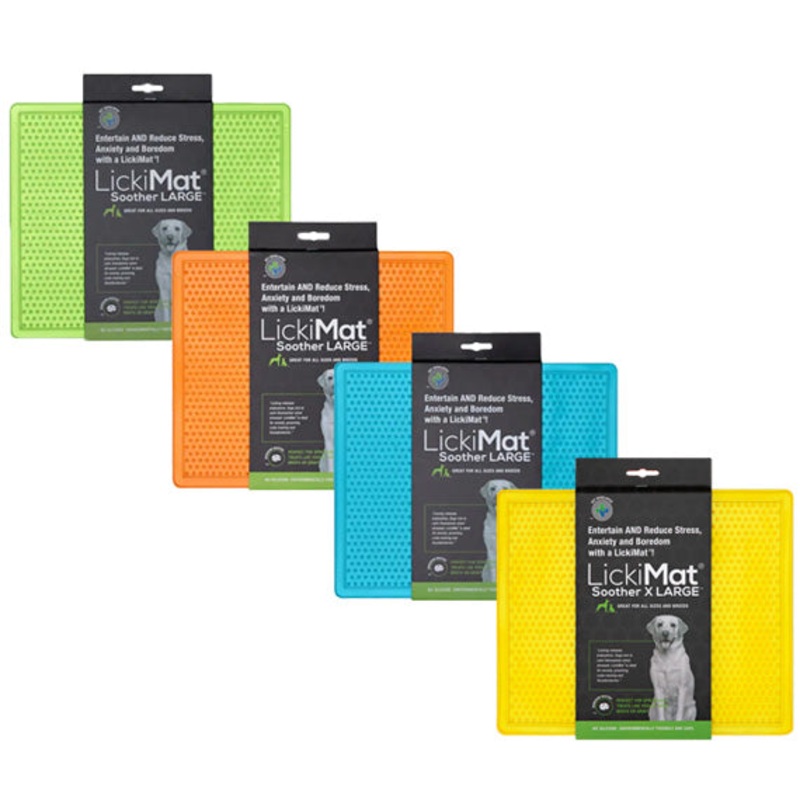 LickiMat Soother XL Enrichment Lick Mat for Dogs - 4 Colours