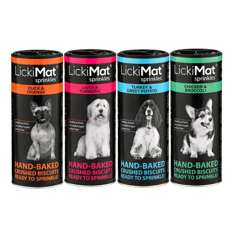 LickiMat Sprinkles, Handbaked Crushed Biscuits 150g