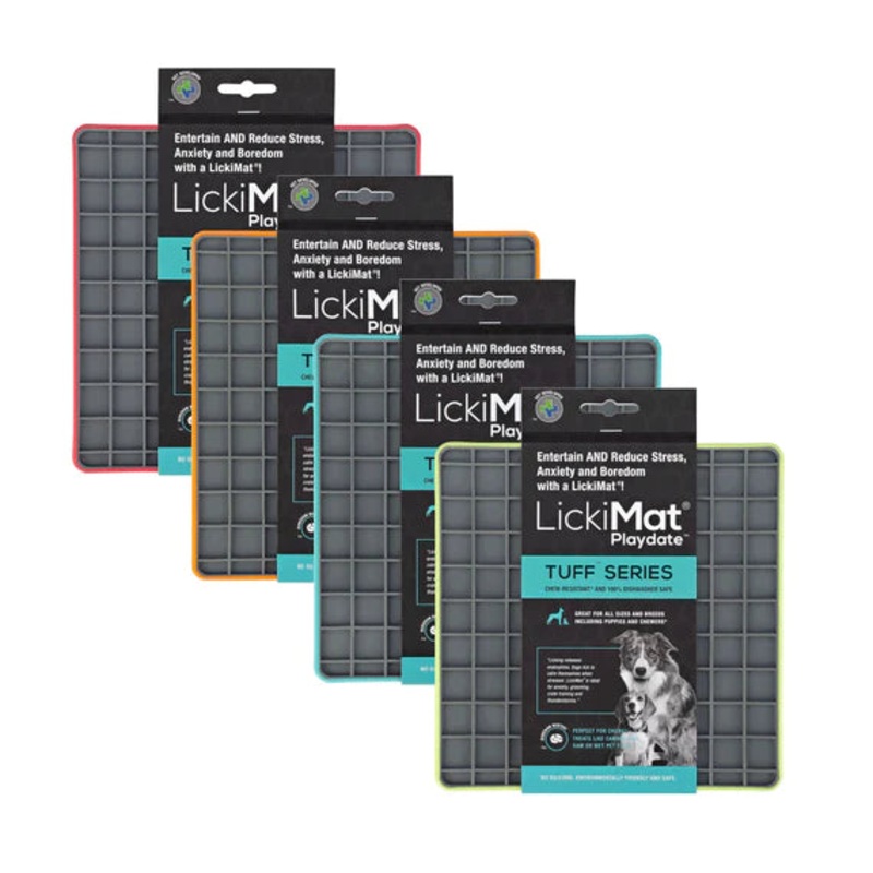 LickiMat Tuff Playdate Enrichment Lick Mat for Dogs