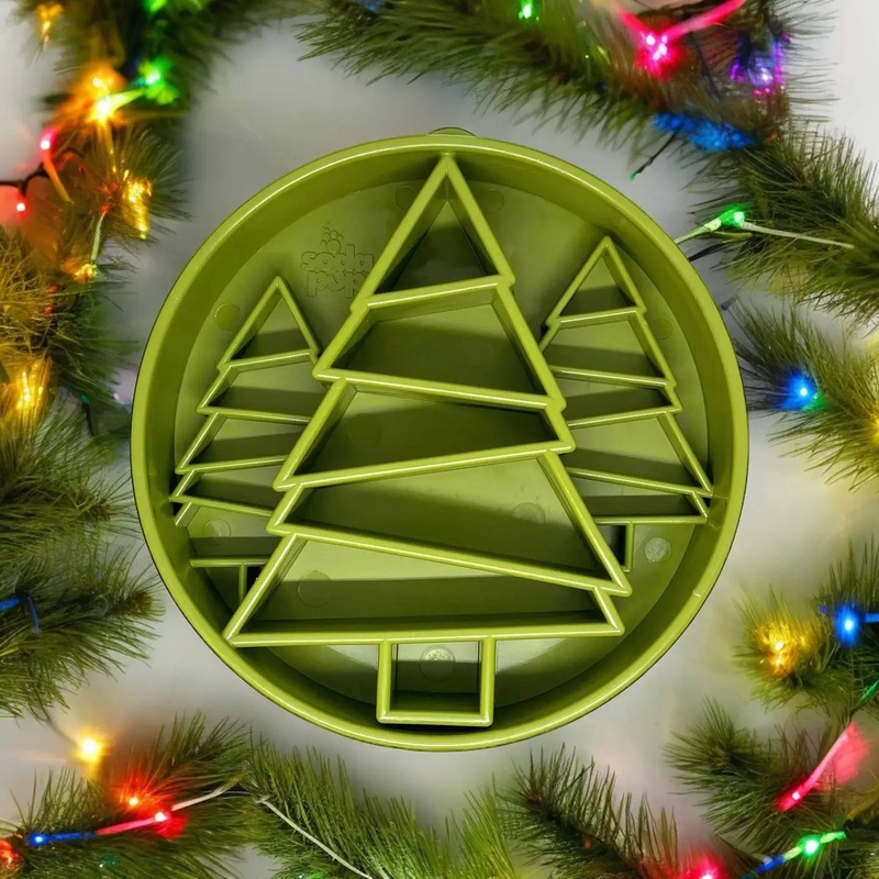 SodaPup Christmas Pine Tree Design Slow Feeder