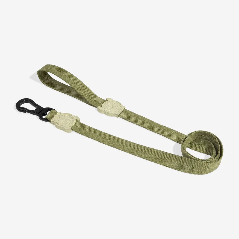 Zee.Dog Naturals Dog Leash - Moss