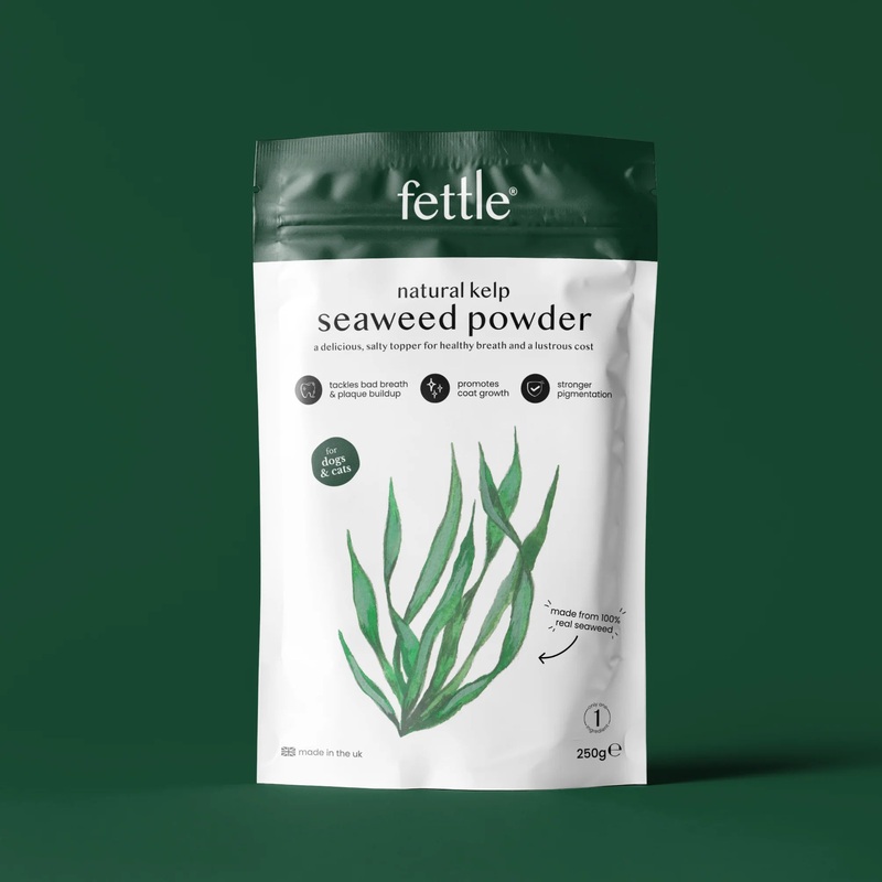 100% Natural Kelp Seaweed Powder for Dogs & Cats - 250g