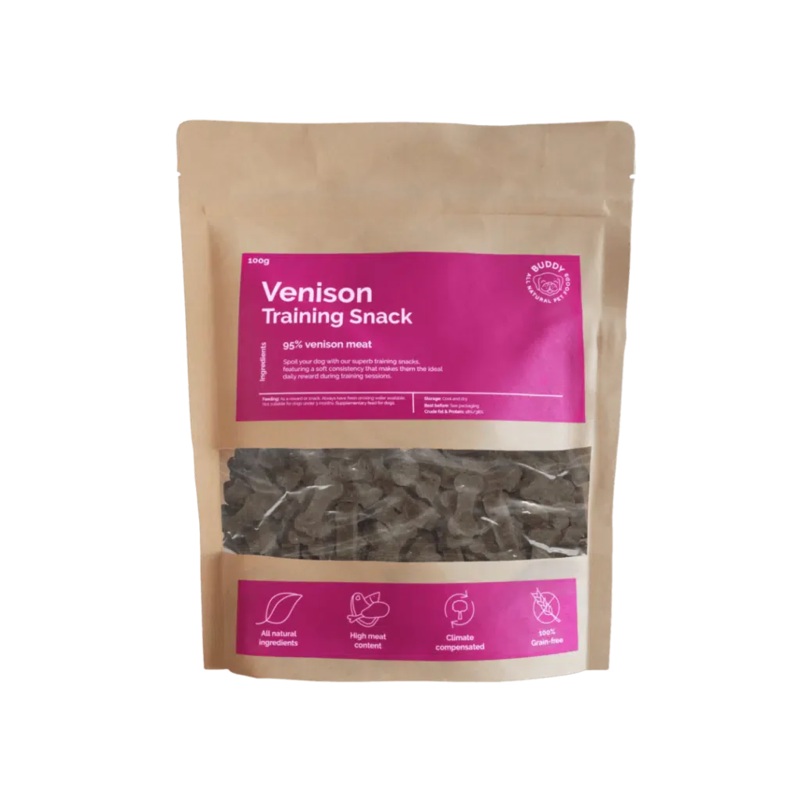 Buddy Venison Training Snacks - 100g