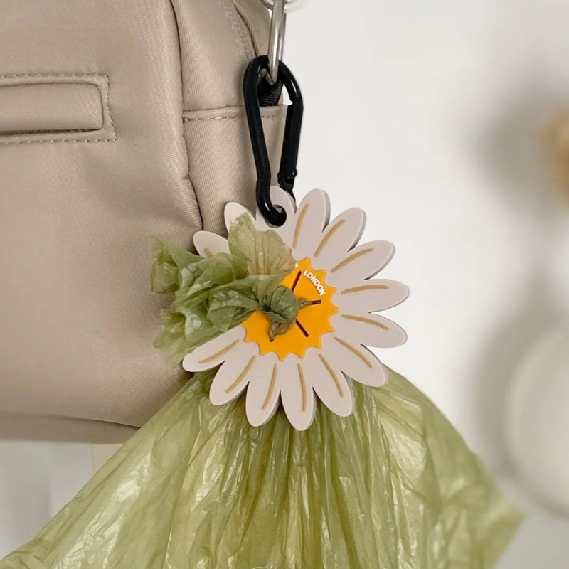 Cocopup London CocoPOOP Pocket - Daisy Poo Bag Holder