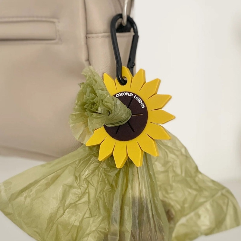 Cocopup London CocoPOOP Pocket - Sunflower Poo Bag Holder