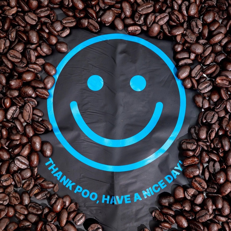 Cool Poo Bags, The Smiley Face Bag, Home Compostable Poo Bags