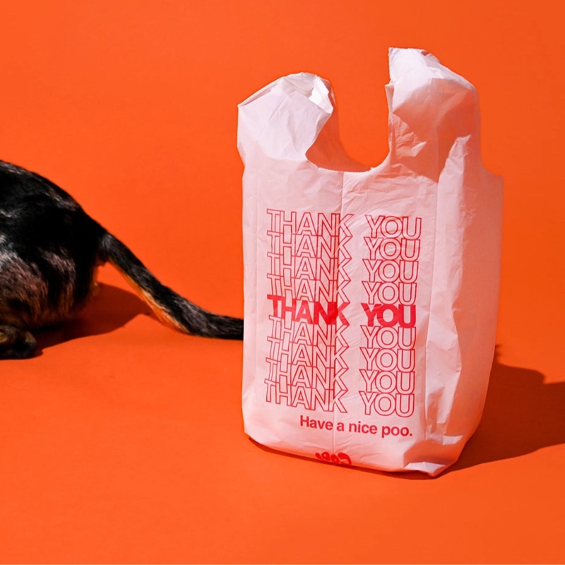 Cool Poo Bags, The Thank You Bag, Home Compostable Poo Bags