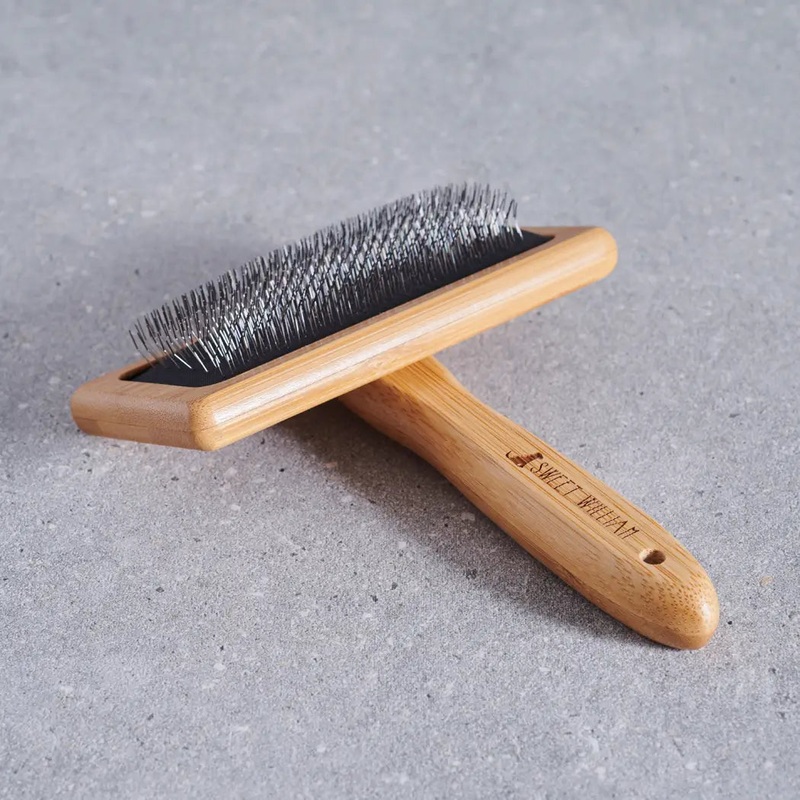 Dog Grooming Bamboo Slicker Brush