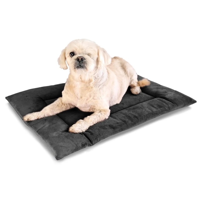 KindTail Pawd Pad Pet Crate Bed - Dark Grey