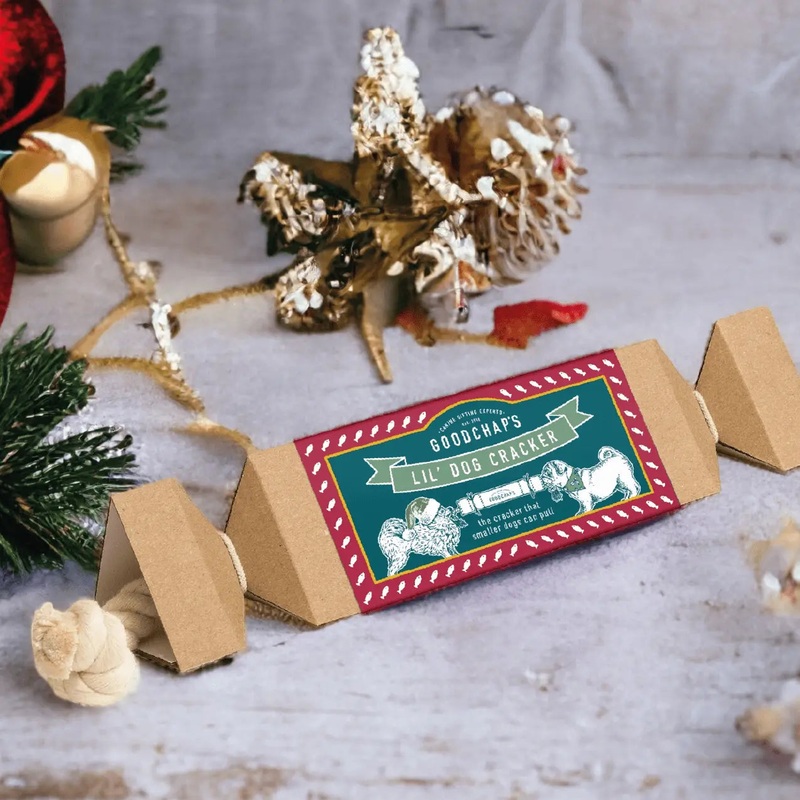 "Lil' Dog" Cracker, Christmas Rope Toys & Training Treats for Small Dogs