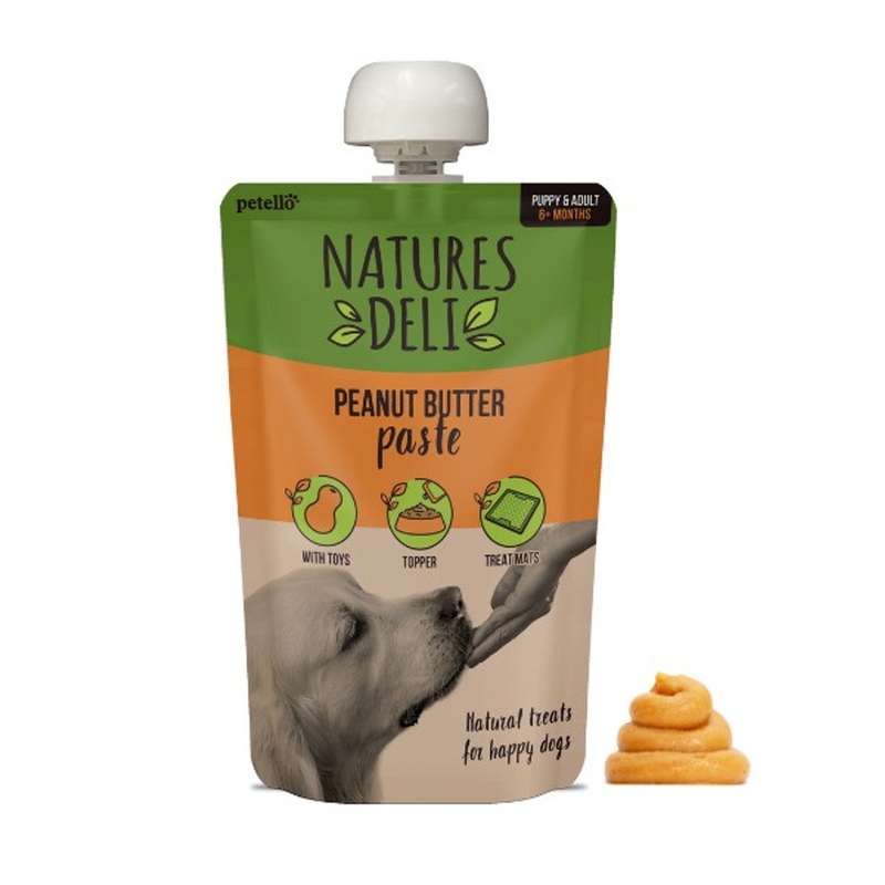 Natures Deli Peanut Butter Paste for Dogs  - 100g