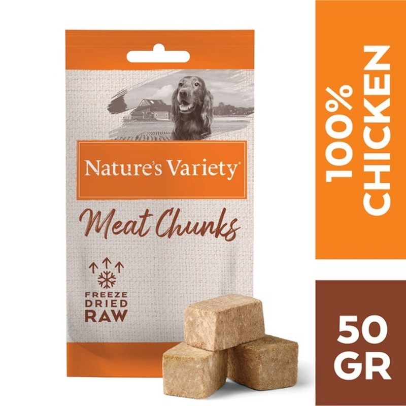 Natures Variety Freeze Dried Chunks Adult, Chicken - 50g