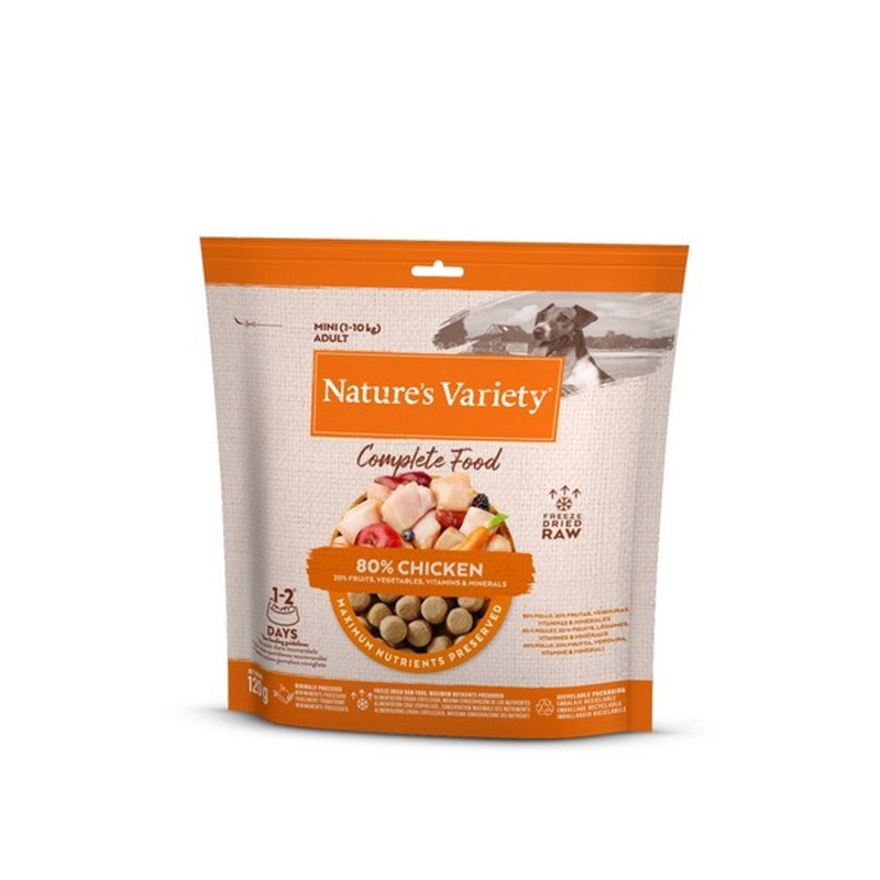 Natures Variety Freeze Dried Complete Meal Adult, Chicken - 120g