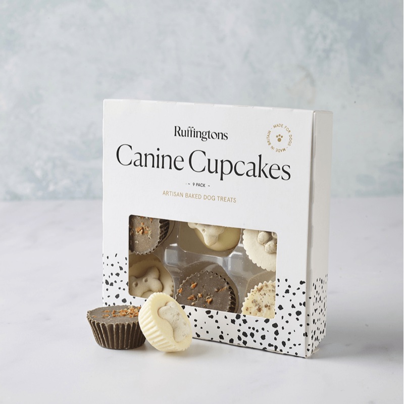 Ruffingtons Canine Cupcakes Gifts Treats 9 Pack