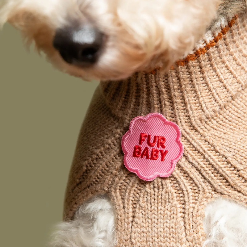 Scout's Honour Fur Baby Iron On Patch Merit Badge for Dogs & Cats