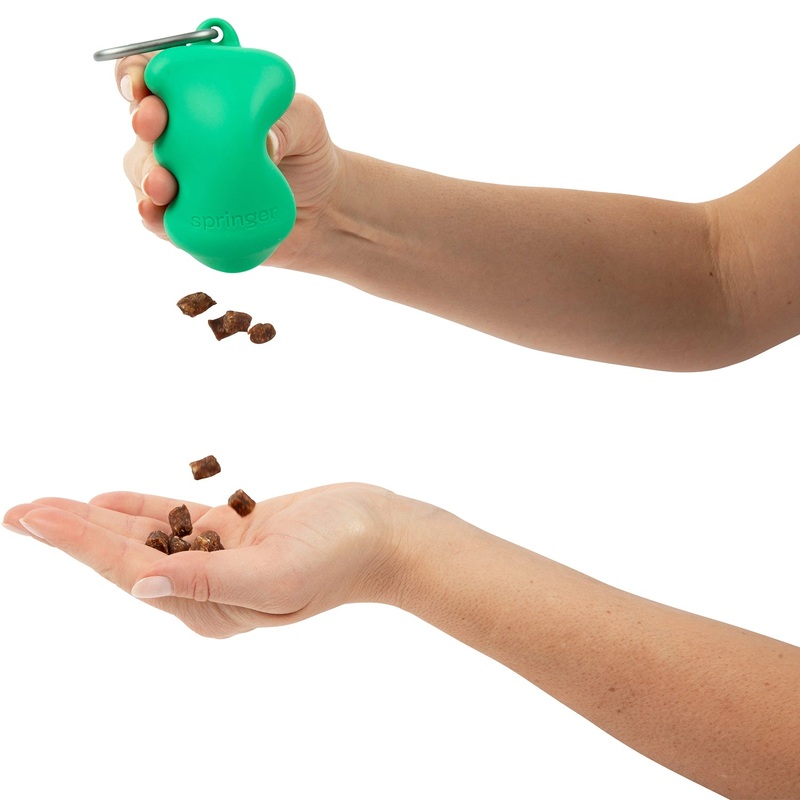 Springer Silicone Dog Treat Dispenser Pouch - 3 colours