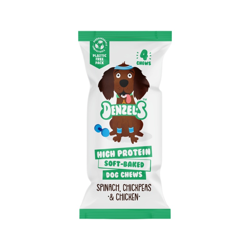 Denzel's High Protein Soft-Baked Bars, Dog Chews