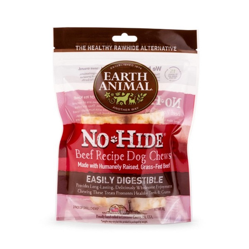 Earth Animal No Hide Beef Chews 2 Pack