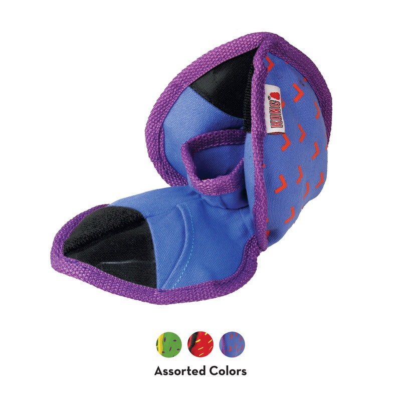 KONG Ballistic Hide N Treat, Soft Treat Dispenser Puzzle Toy - 3 Colours