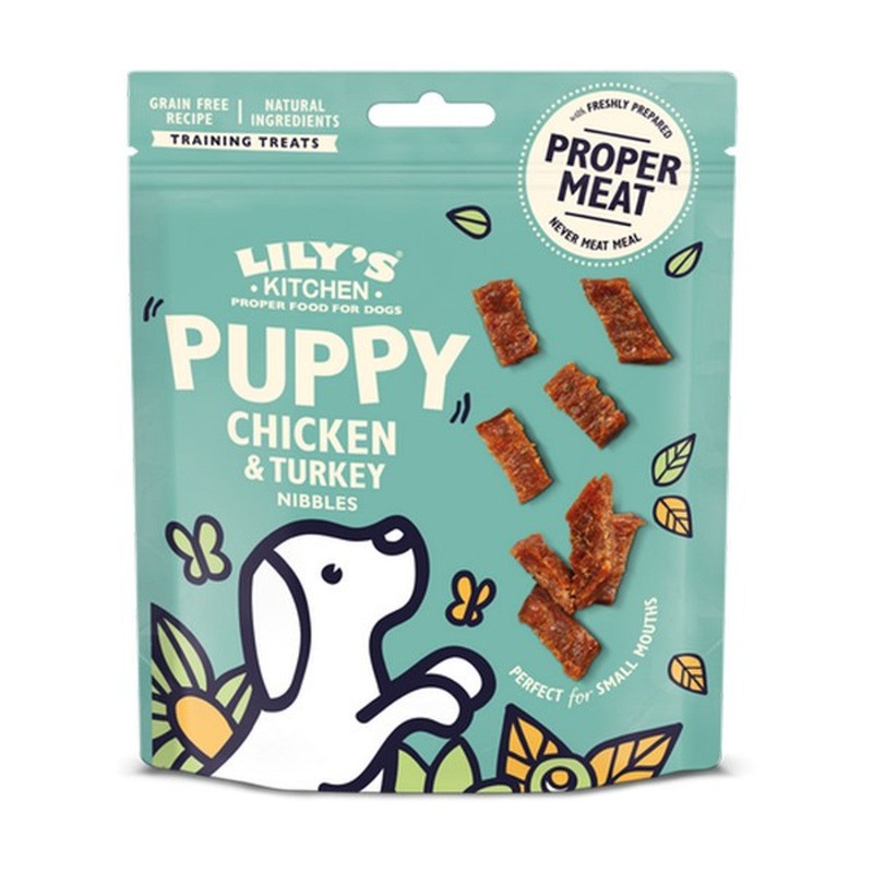 Lily's Kitchen Chicken & Turkey Nibbles for Puppies - 70g