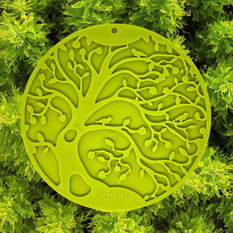 SodaPup Tree of Life Suction Cups Lick Mat