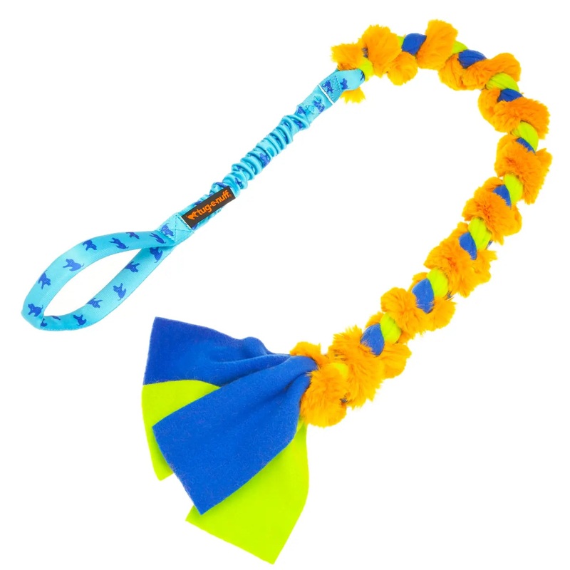 Tug-E-Nuff The Big Twizzler Tough Bungee Tug Dog Toy