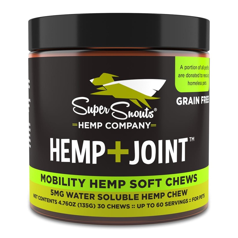 Super Snouts Grain Free HEMP + JOINT Mobility Hemp Chews