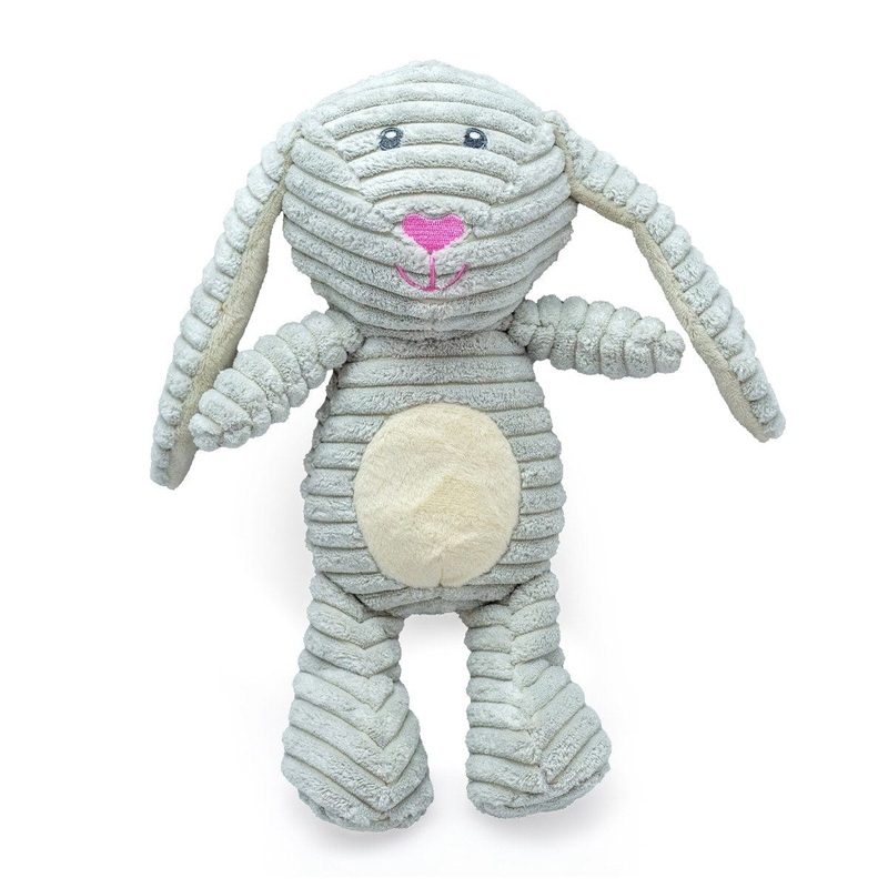 ThoozyPet Tuff & Cuddly Bunny Plush Dog Toy